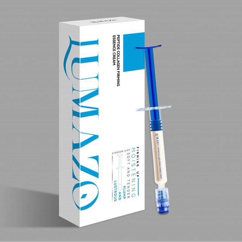 Lumazo Polypeptide Collagen Elastic Essence Cream - Moisturizing, Hydrating, and Firming Serum with Low Irritation Formula