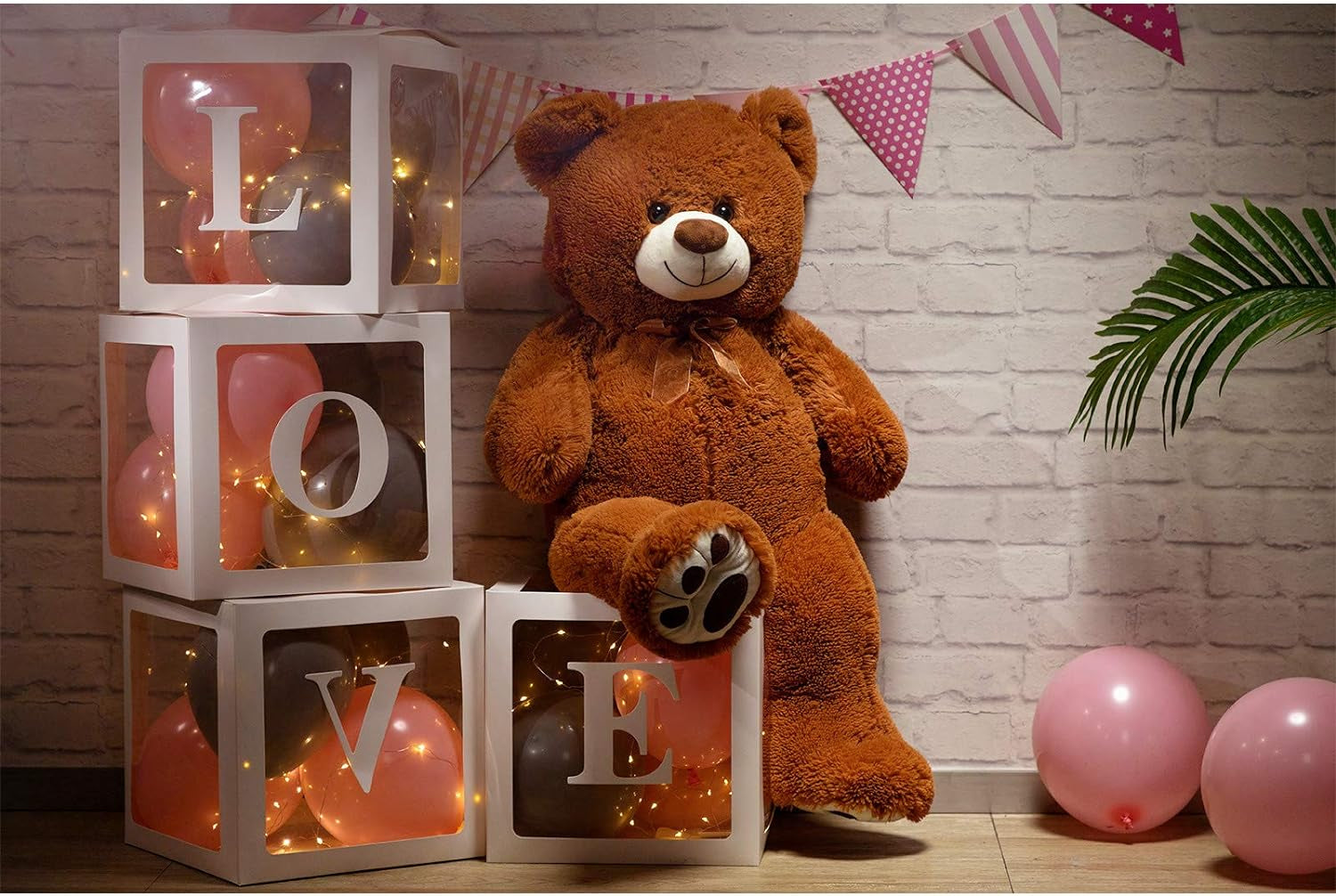 36" Oso De Peluche Animales GIGANTE Regalo San Valentin Grande Juguetes Suave