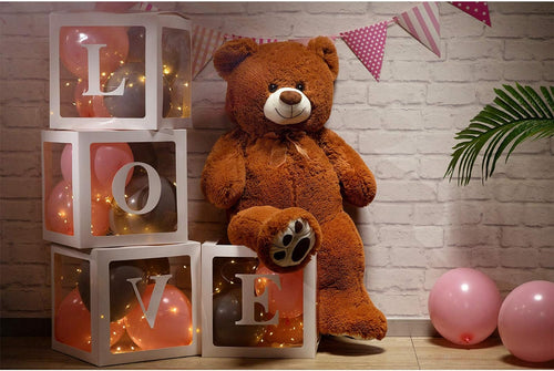36" Oso De Peluche Animales GIGANTE Regalo San Valentin Grande Juguetes Suave