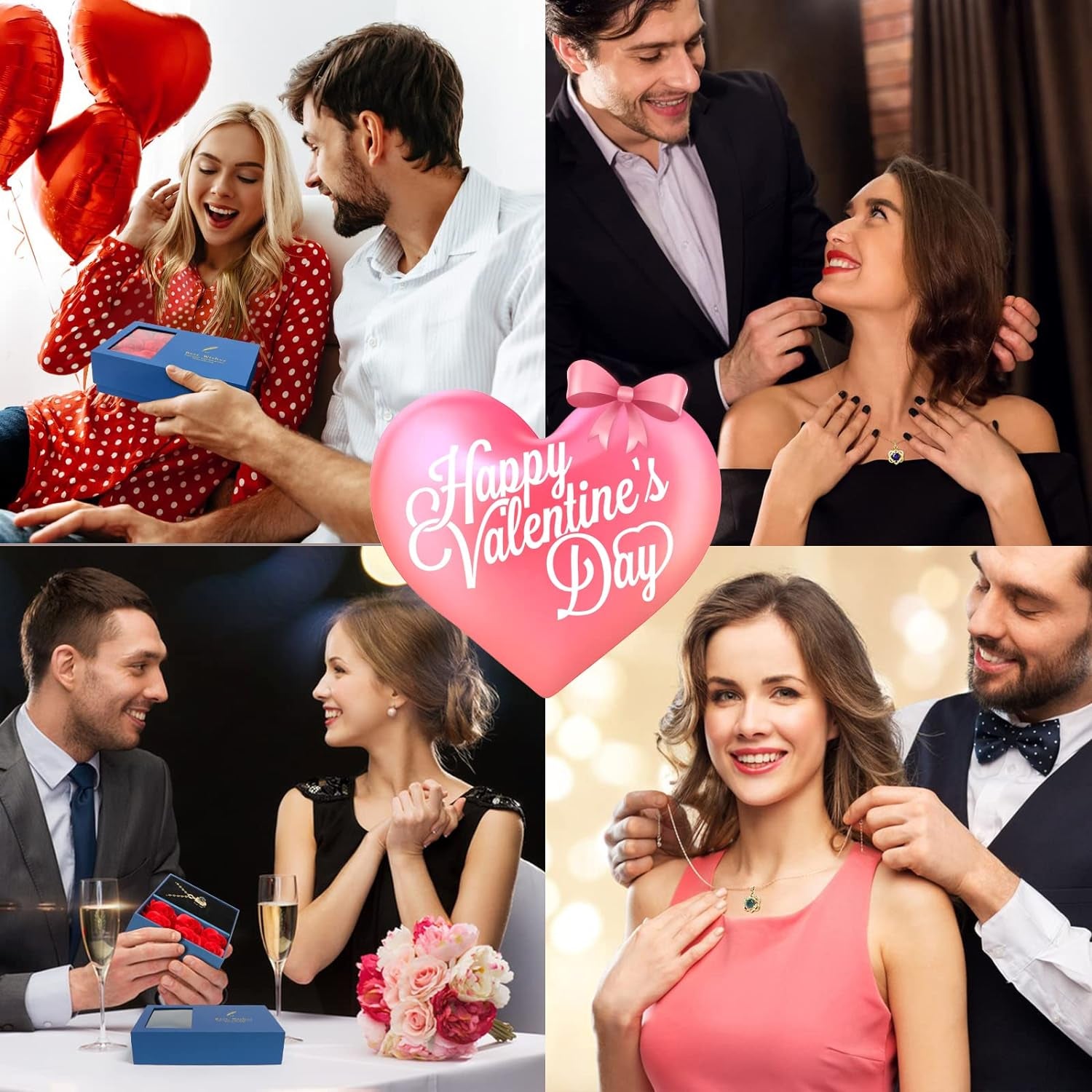 Rosa Preservada Con Collar Que Cambia El Sentido La Temperatura Del Color Nueva