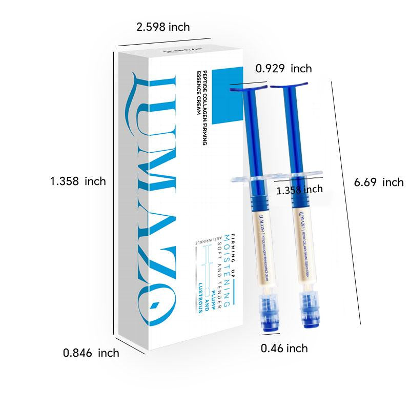 Lumazo Polypeptide Collagen Elastic Essence Cream - Moisturizing, Hydrating, and Firming Serum with Low Irritation Formula