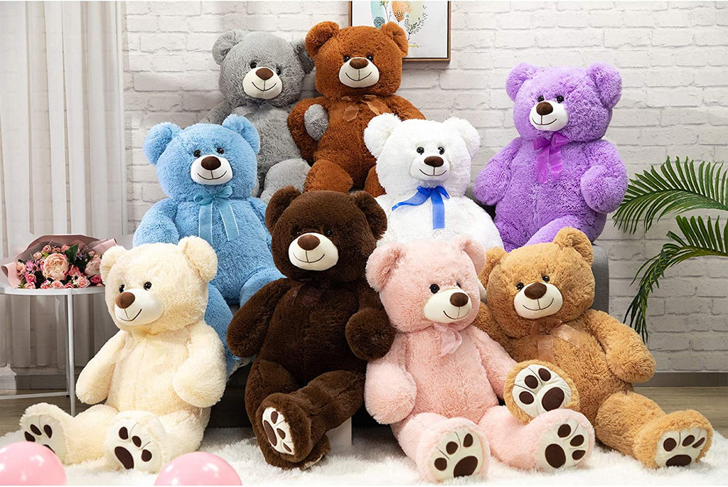 36" Oso De Peluche Animales GIGANTE Regalo San Valentin Grande Juguetes Suave