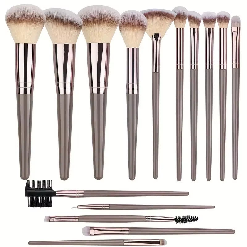 3-20Pcs Premium Makeup Brushes Set Soft Fluffy Beauty Cosmetic Foundation Makeup Brush Eyeshadow Blush Kabuki Make up Tools