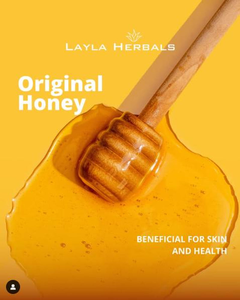 Organic Natural Honey - 12 Sachets (20G per Sachet), Sweet & Pure with Bee Pollen & Royal Jelly