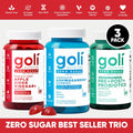 Zero Sugar Best Seller Trio: Revolutionary 3-in-1 Pre, Post, and Probiotic Formula with Apple Cider Vinegar, Vitamin B12, Ashwagandha, L-Theanine, and Vitamin D Gummies - Gluten-Free, Vegan, Non-GMO, and Gelatin-Free