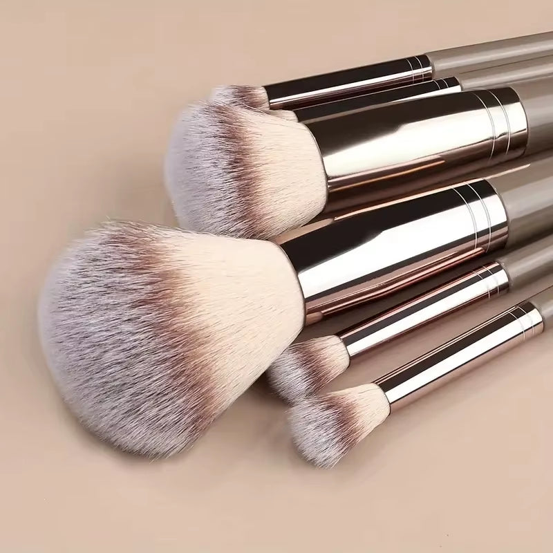 3-20Pcs Premium Makeup Brushes Set Soft Fluffy Beauty Cosmetic Foundation Makeup Brush Eyeshadow Blush Kabuki Make up Tools